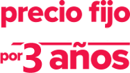 Precio fijo garantizado por 3 años image